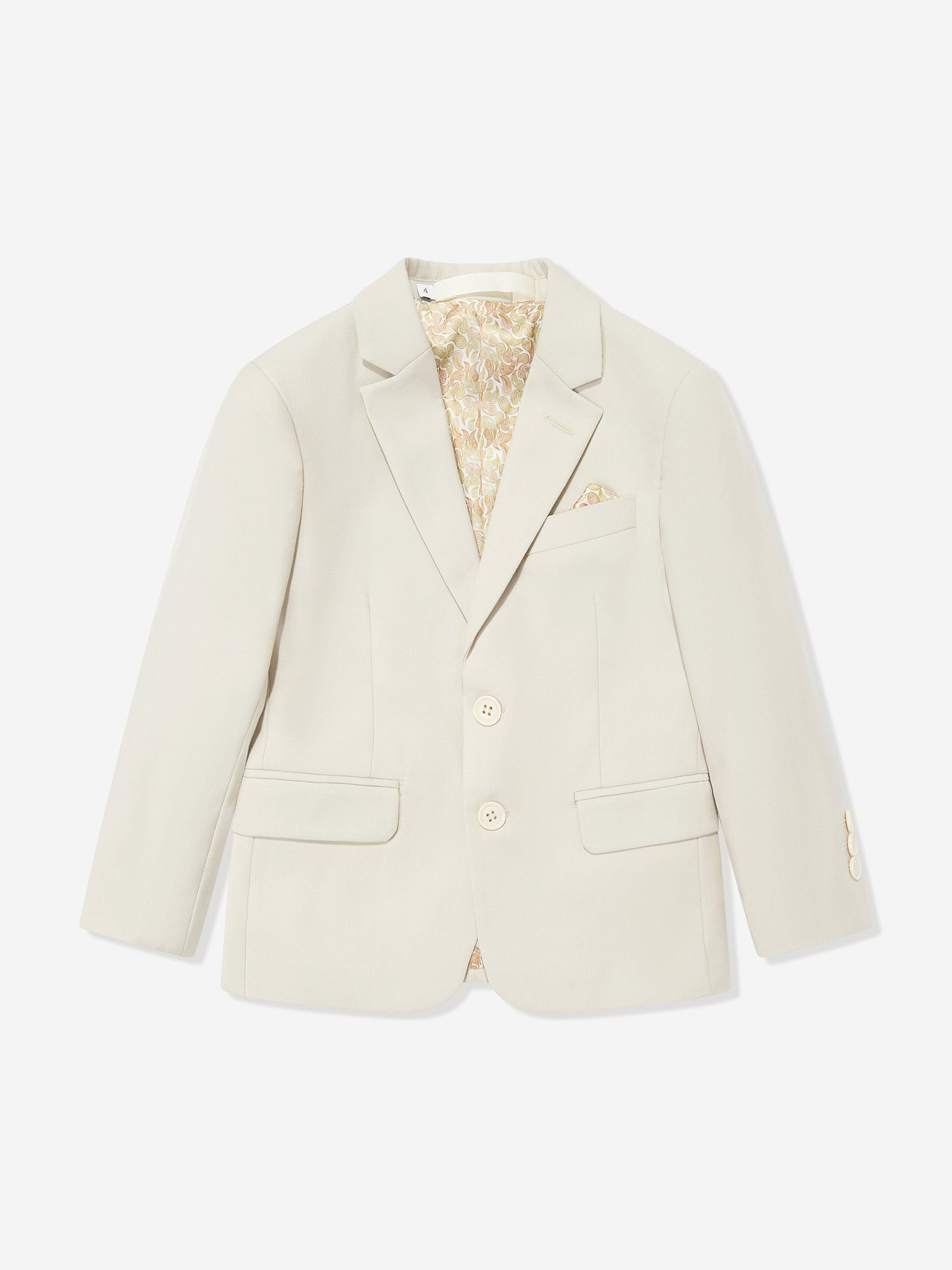 SUITLAB London Boys 7 Piece Suit Set in Beige