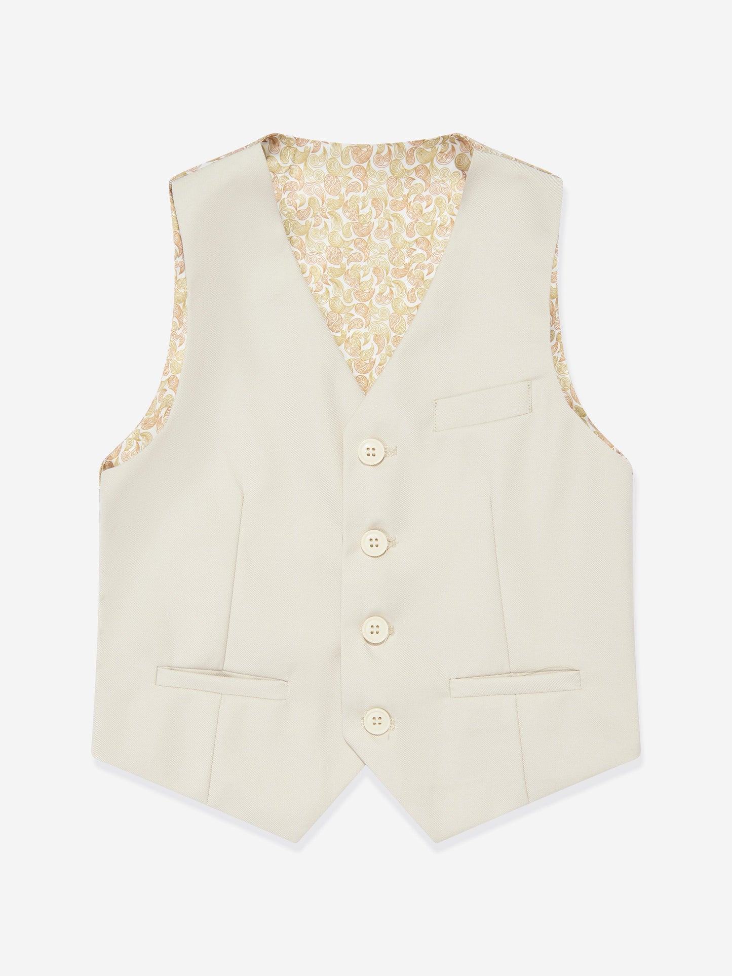 SUITLAB London Boys 7 Piece Suit Set in Beige