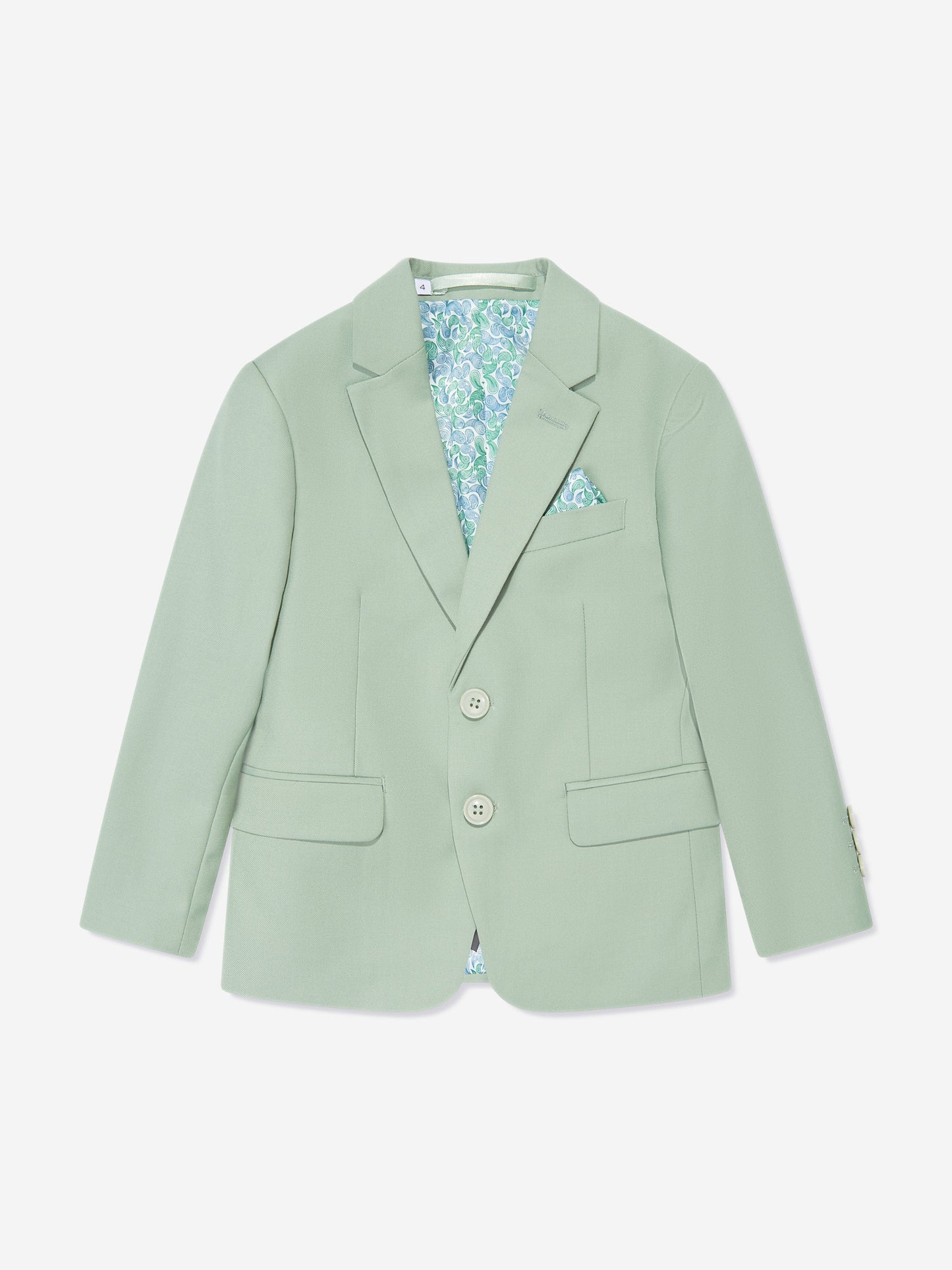 SUITLAB London Boys 7 Piece Suit Set in Green