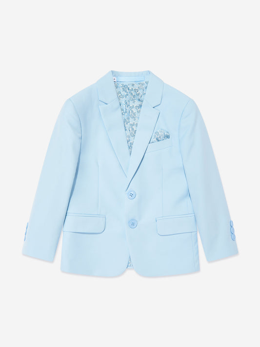 SUITLAB London Boys 7 Piece Suit Set in Blue