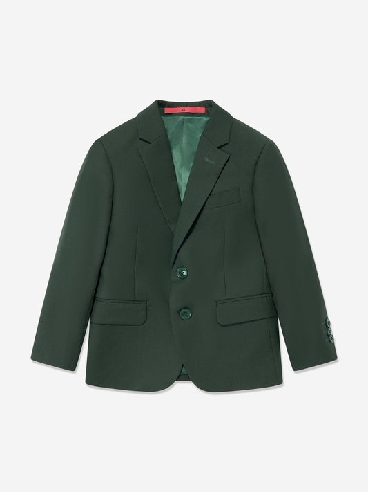 SUITLAB London Boys 7 Piece Suit Set in Green