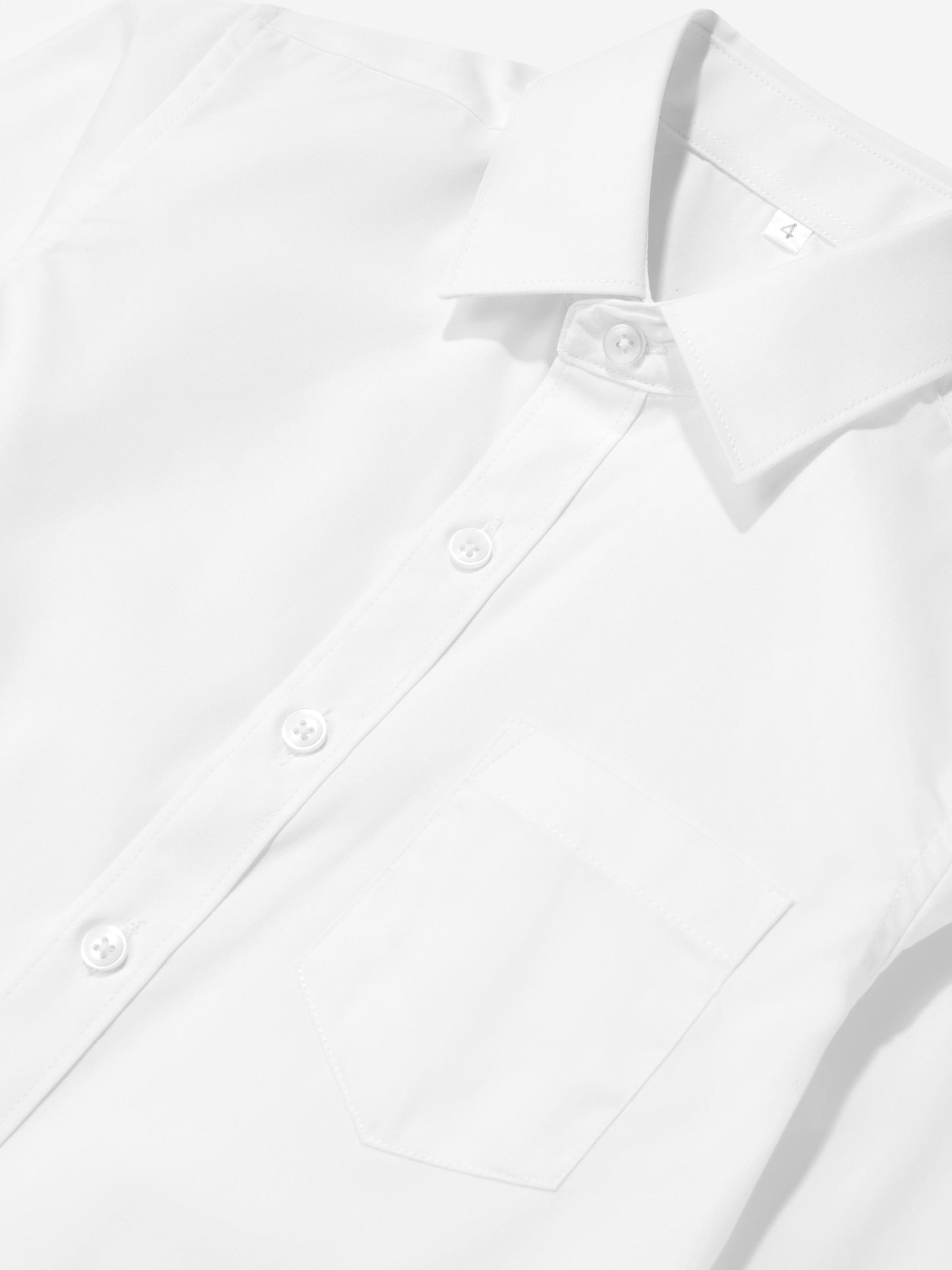 SUITLAB London Boys Cotton Shirt in White