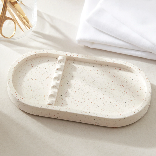 Handmade Jesmonite Salon Tool Tray