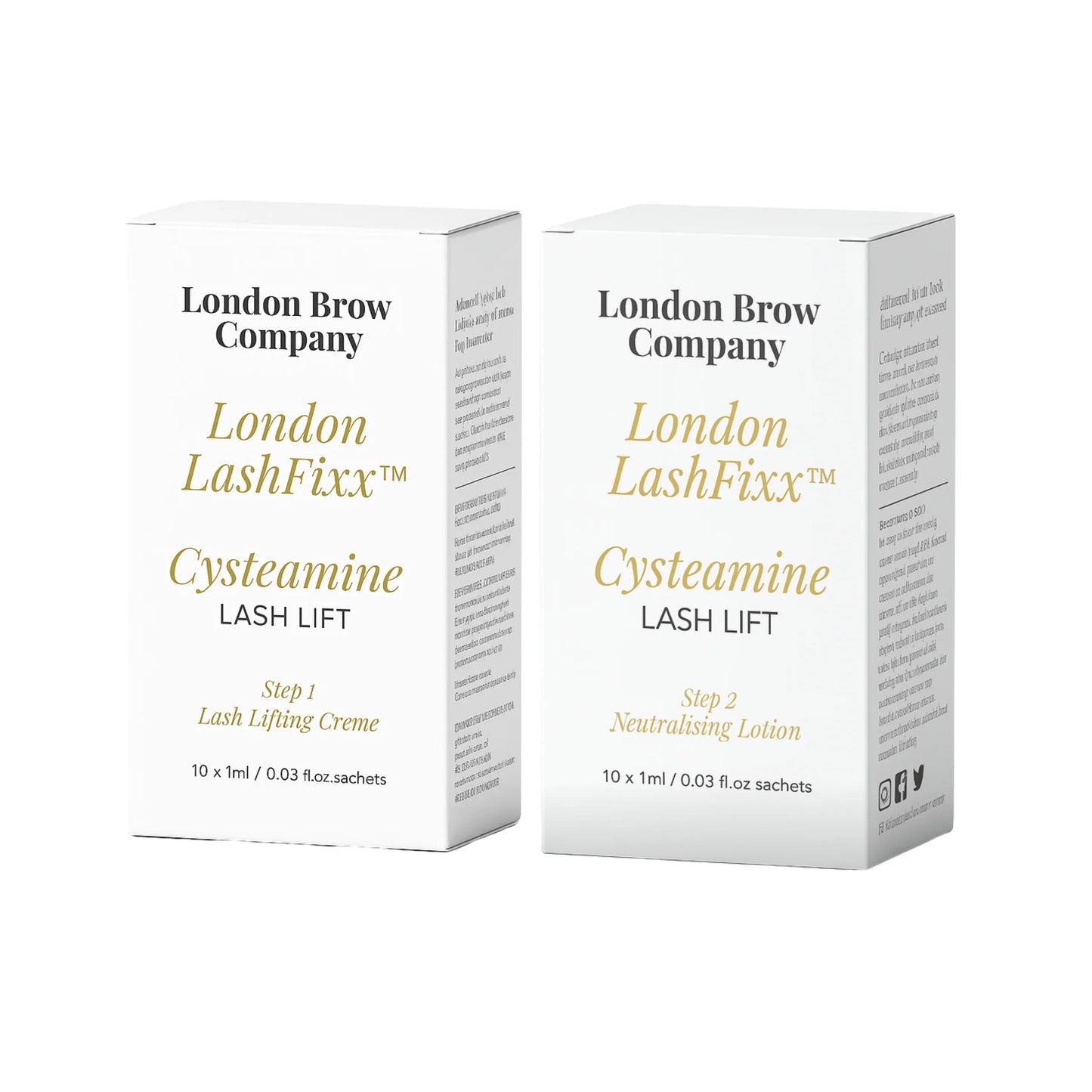 London LashFixx™ Cysteamine Lash Lift System – Korean-Inspired Lash Lifting