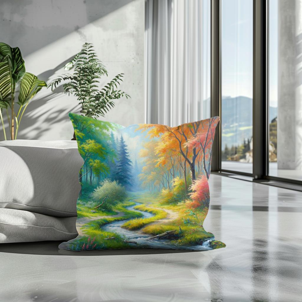 Seasonal Transition Cotton Cushion