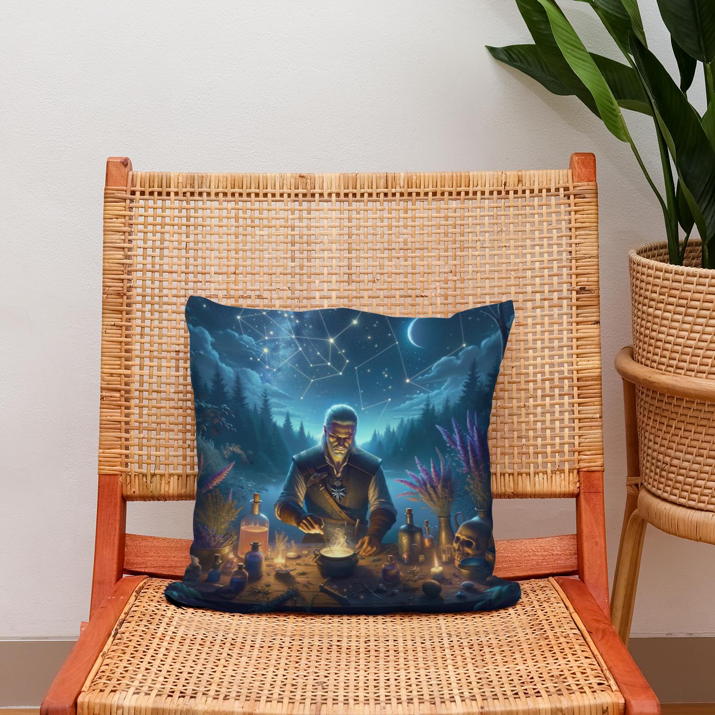 Alchemy Under Stars Cotton Cushion