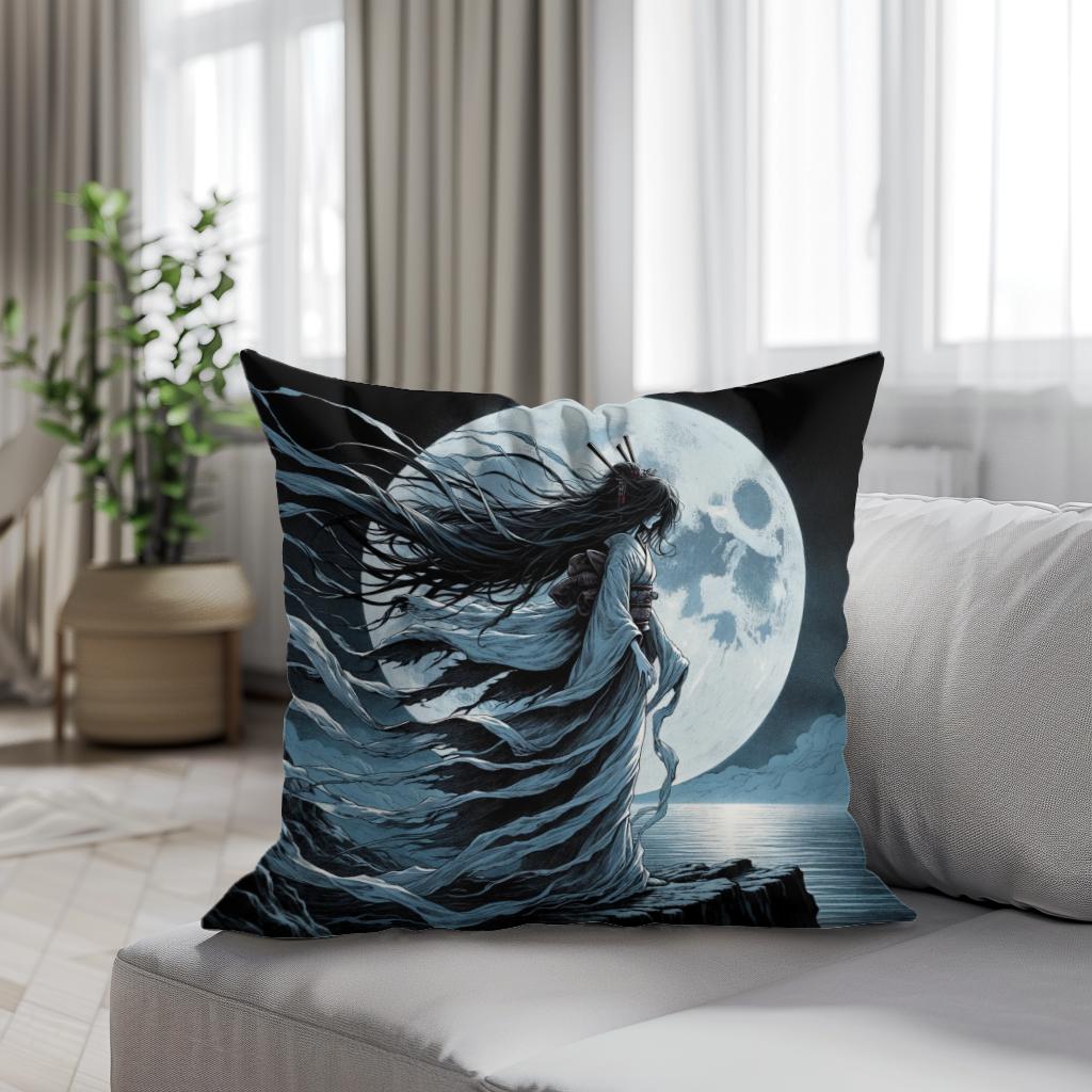 Cliffside Onryo Cotton Cushion