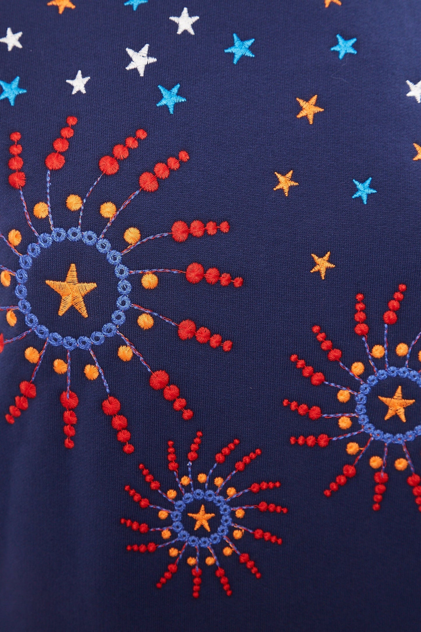 Louche Jan Firework Embroided Sweatshirt