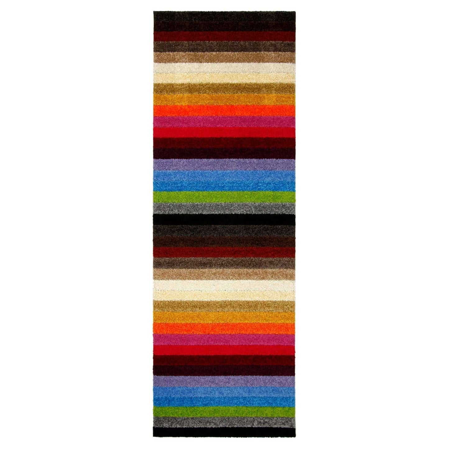Alya Striped Multicolour Rugs | 117M