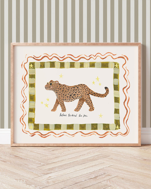 Be You Green Art Print