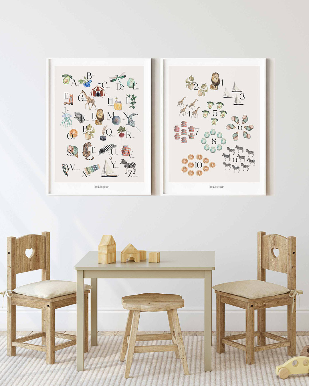 Count With Me - Numbers Art Print