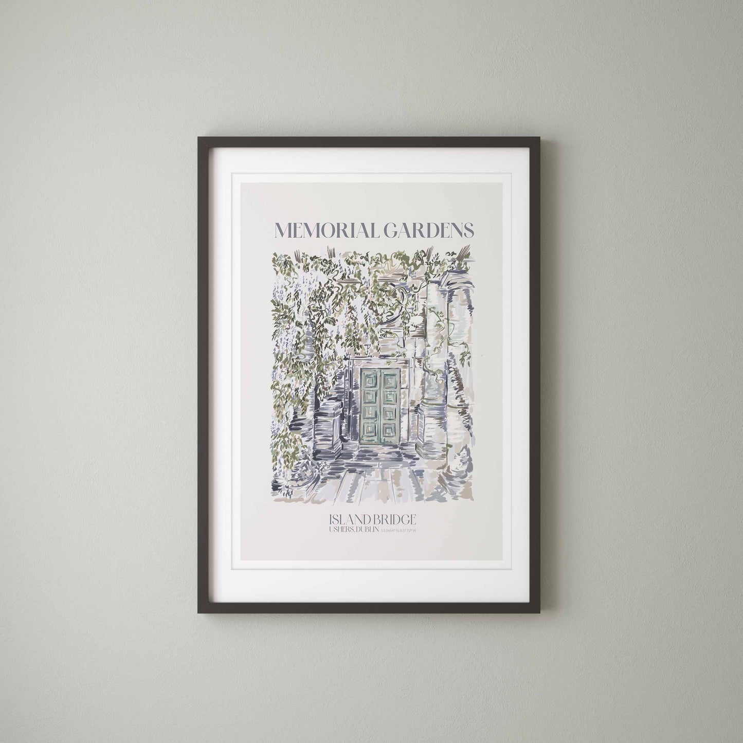 Dublin Memorial Gardens - Landscape Art Print