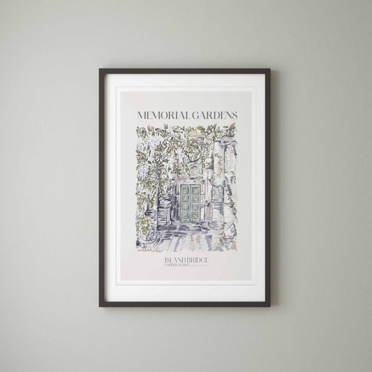 Dublin Memorial Gardens - Landscape Art Print