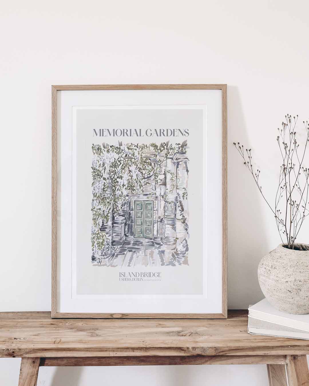 Dublin Memorial Gardens - Landscape Art Print