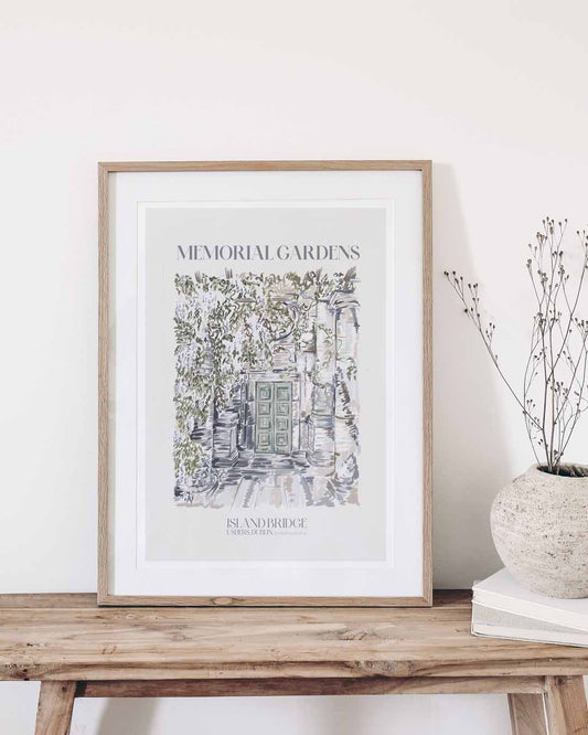 Dublin Memorial Gardens - Landscape Art Print