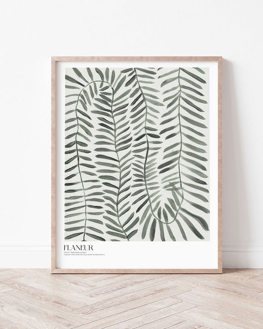 Flaneur Art Print
