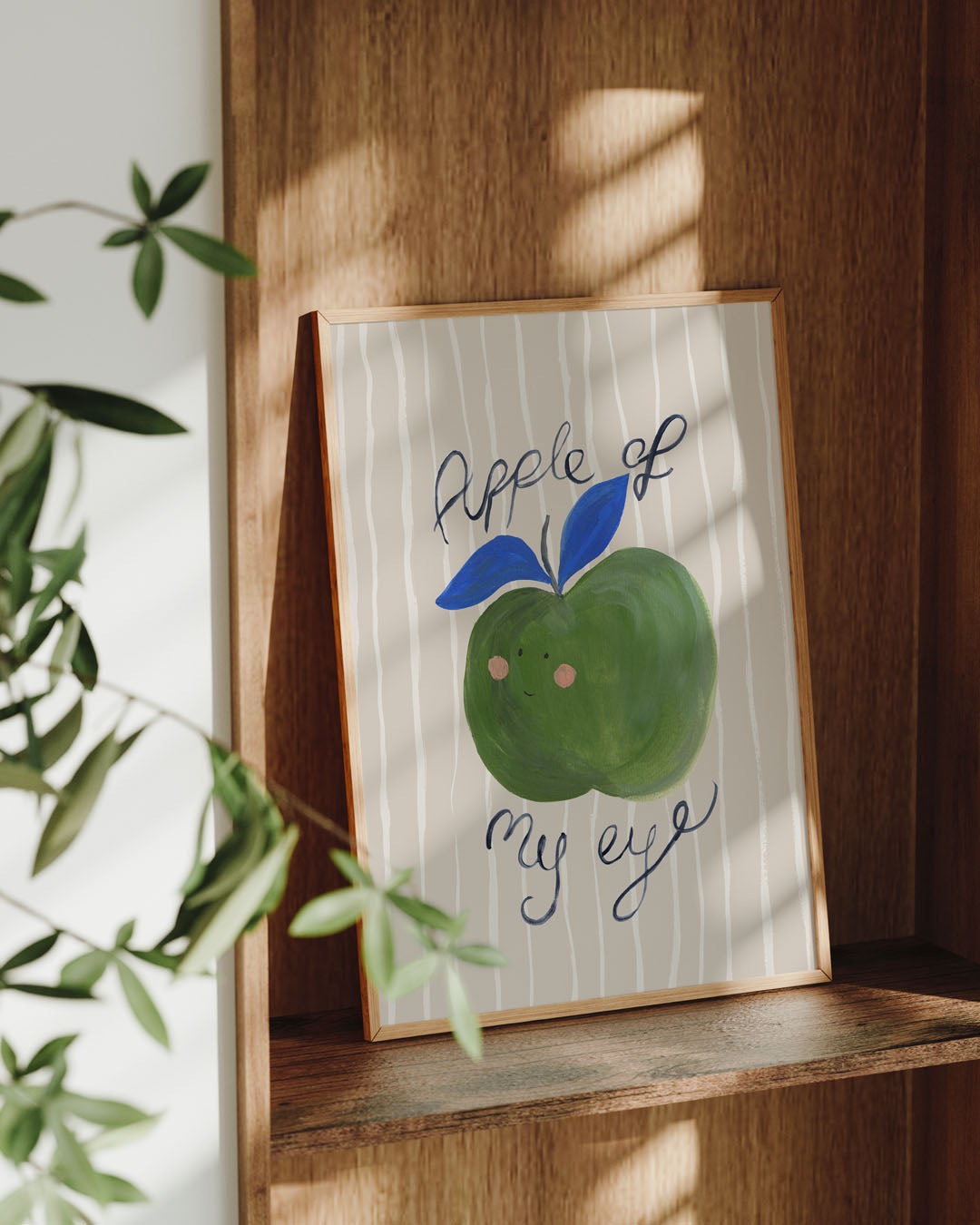 Apple Of My Eye- Food Art Print