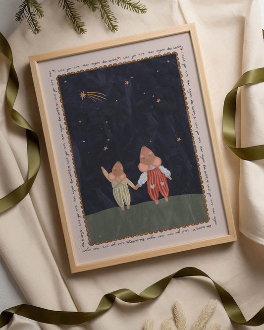 I Need You Duo Art Print