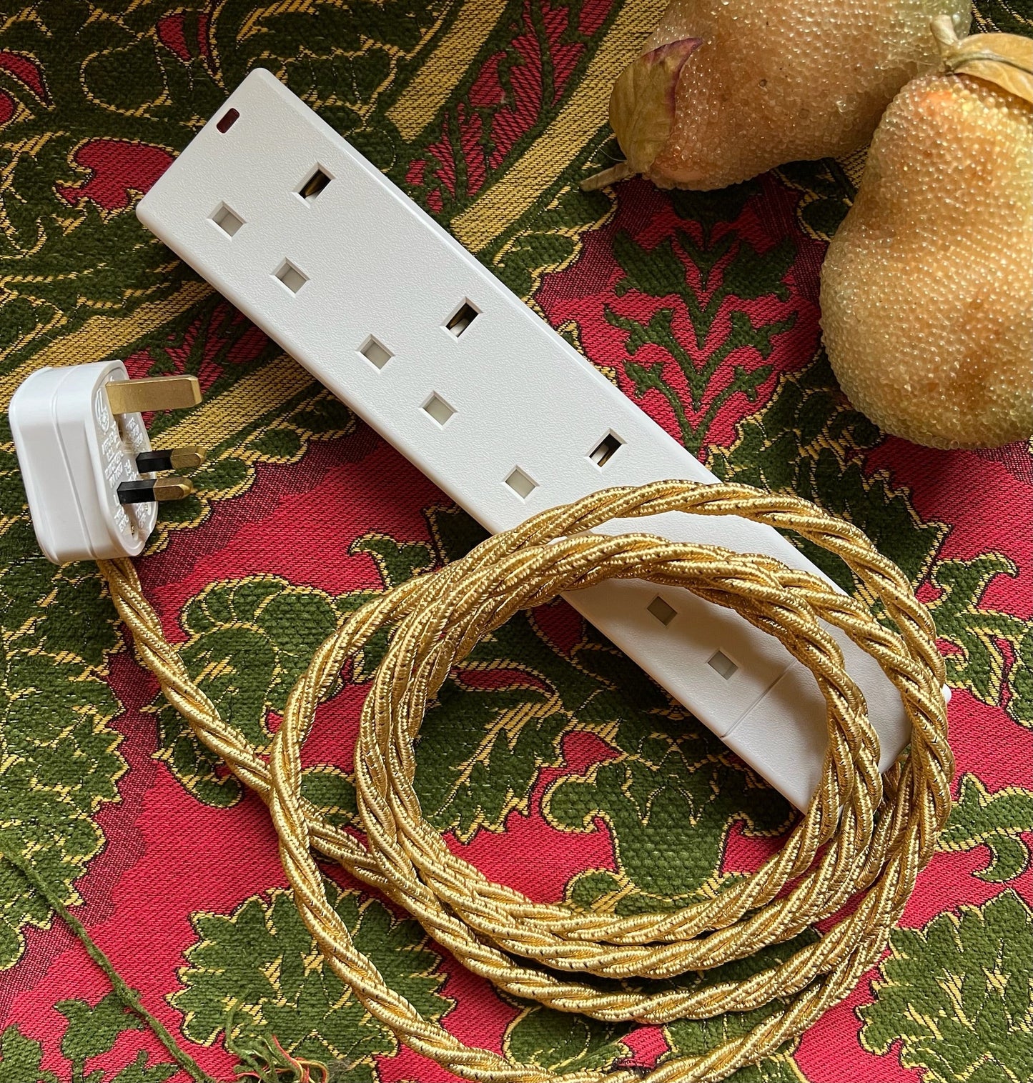 Gilded Nectar - Lola's Leads Fabric Extension Cable