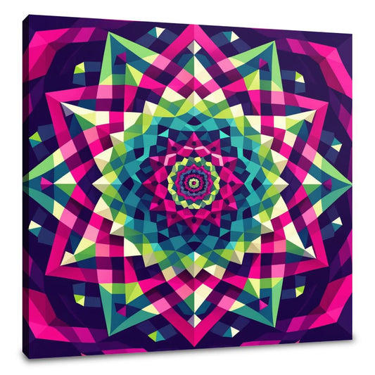 Spiraling Stars Canvas