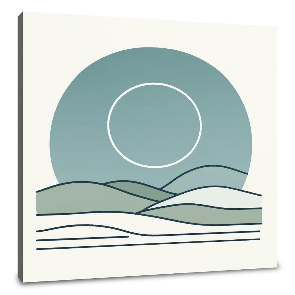 Subtle Harmony Canvas