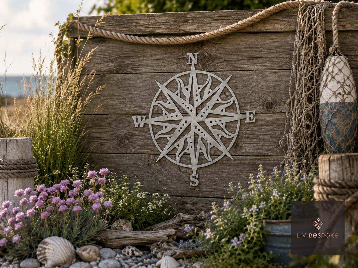 Leaf Stakes and Garden Wall Art