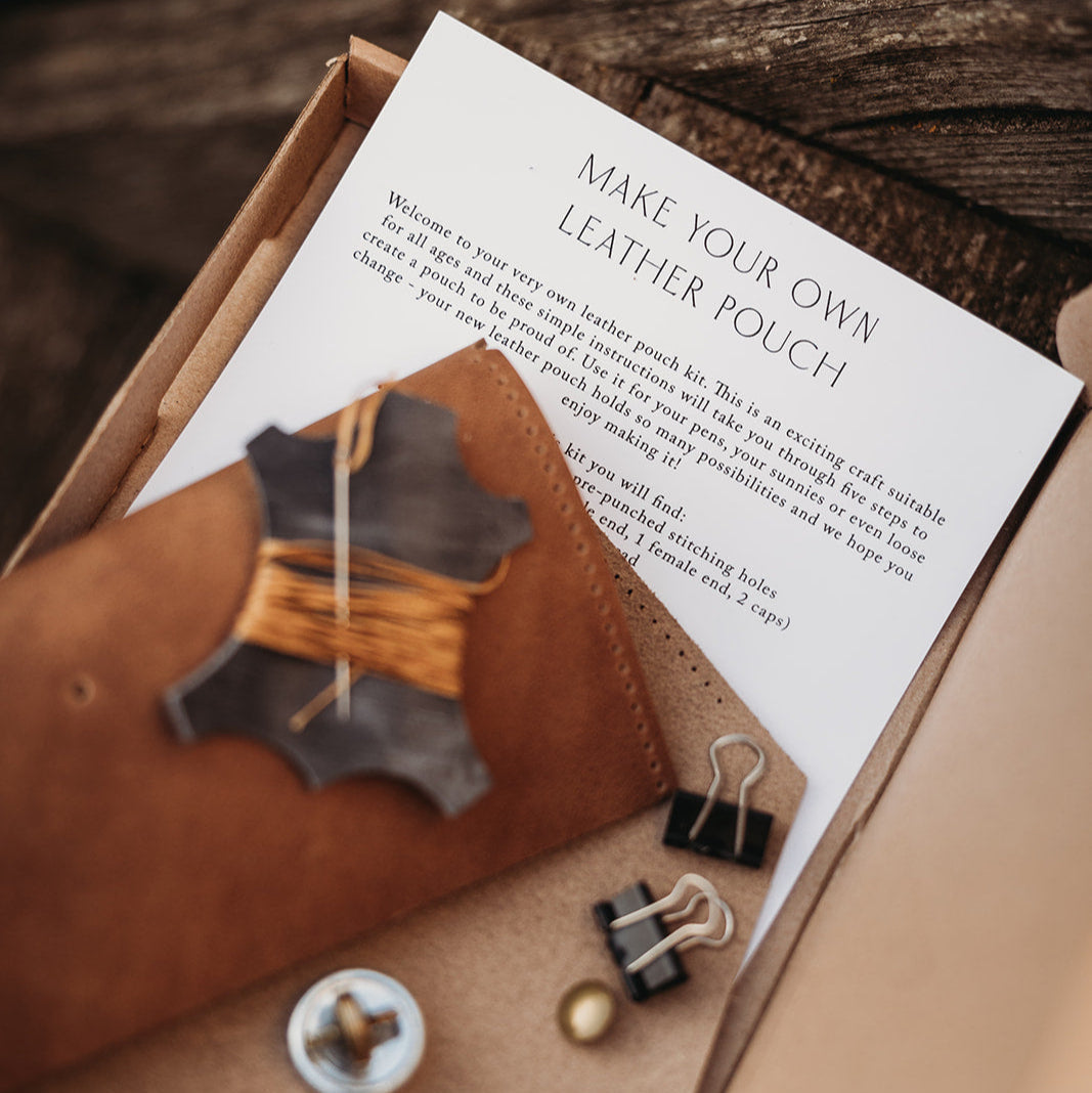 Make Your Own Leather Pouch
