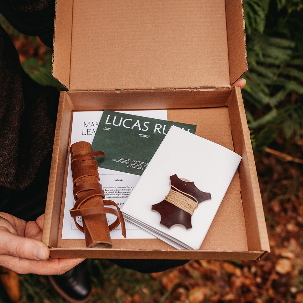 Mystery Make Your Own Leather Journal (A6)