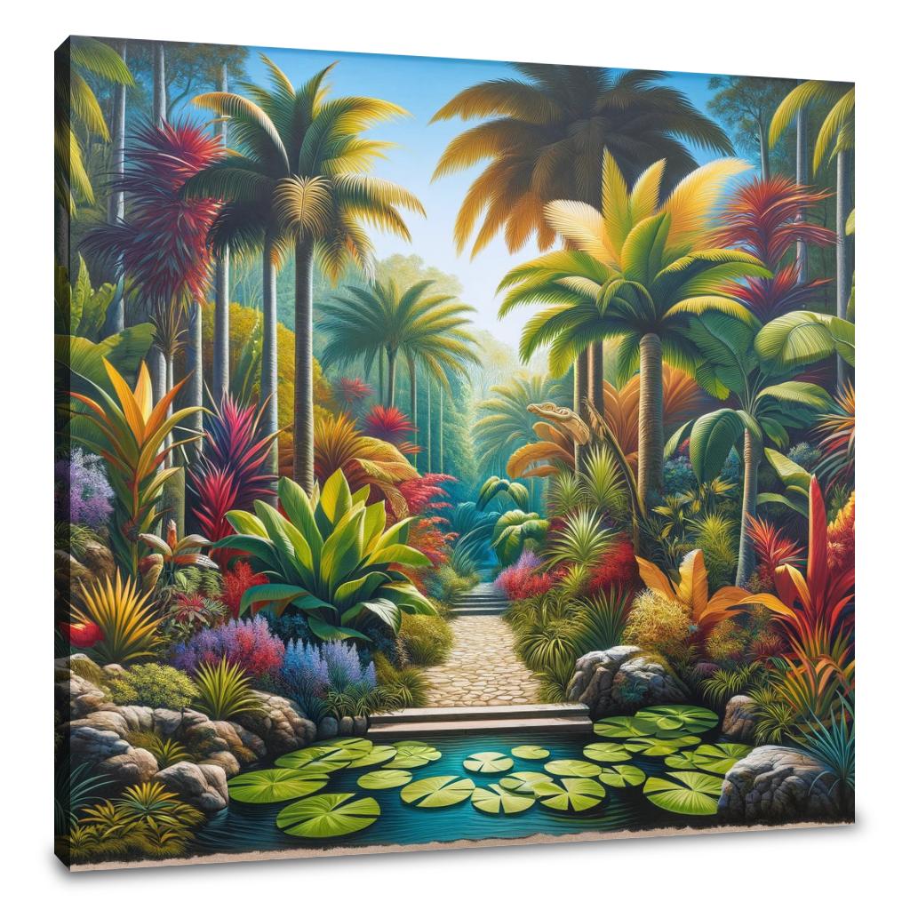 Tropical Oasis Canvas