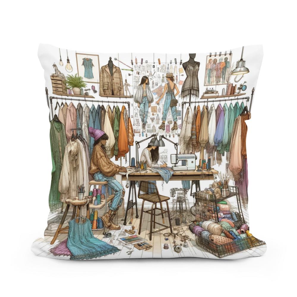 Creative Fusion Cotton Cushion