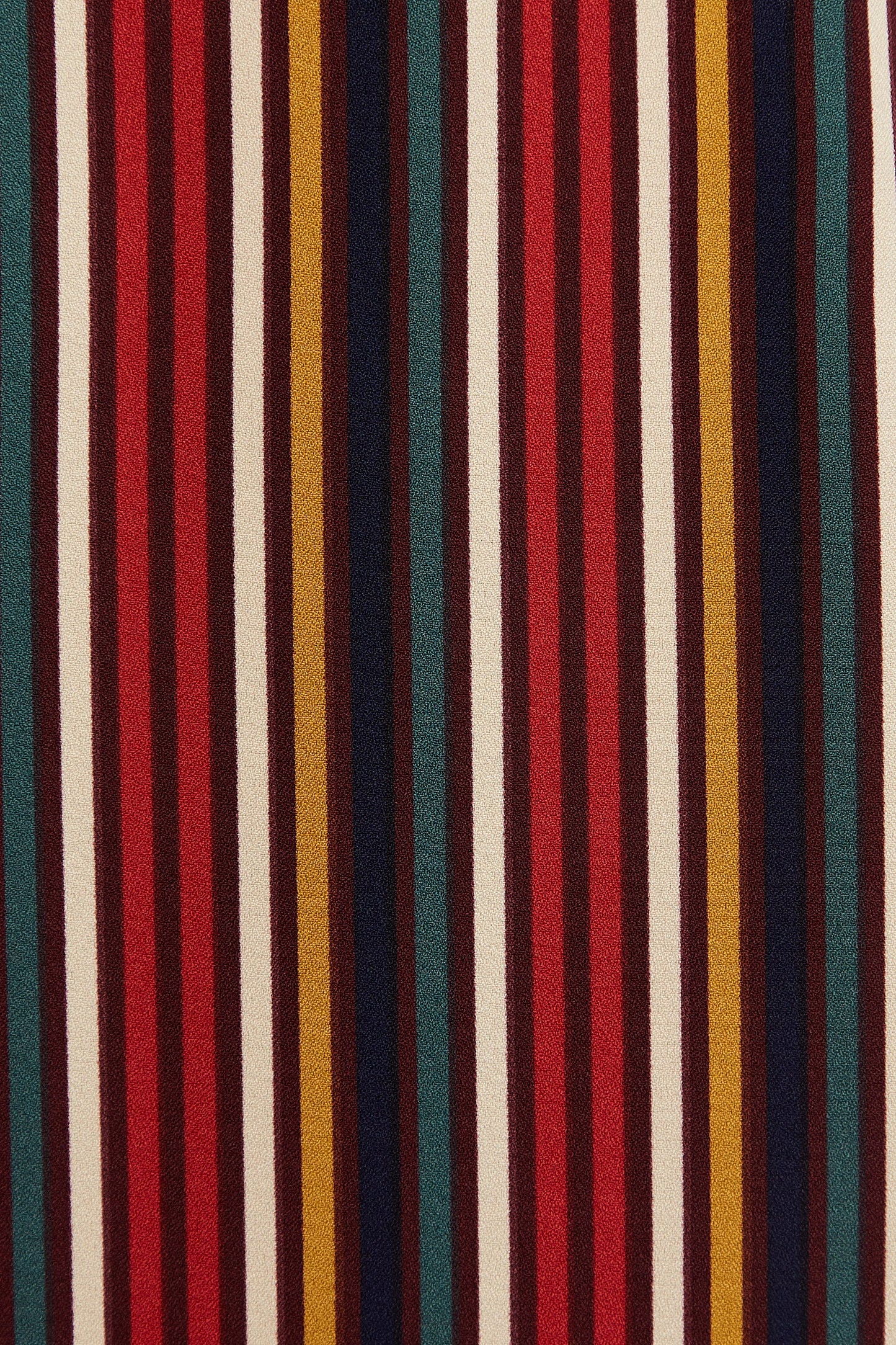 Lua Winter Stripe Long Sleeve Midi Dress