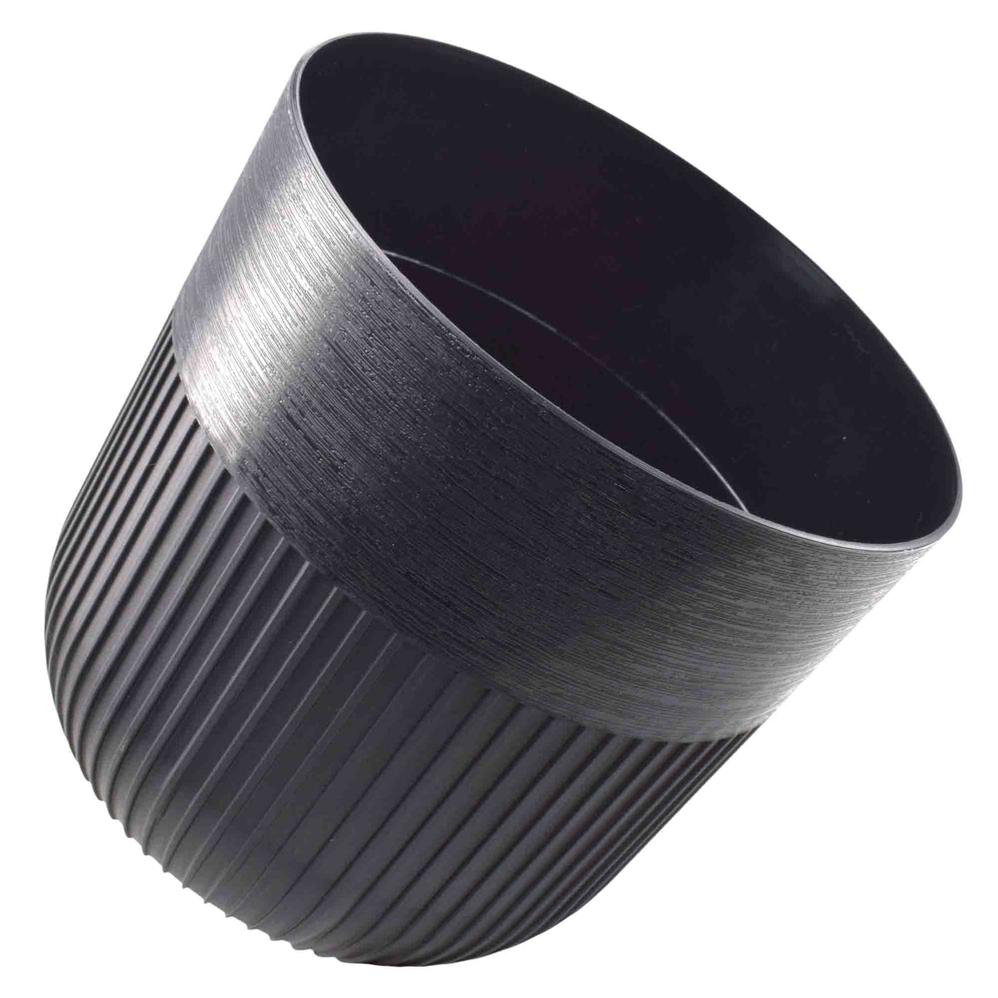 Luca Pot without Hole 140mm Deep Black