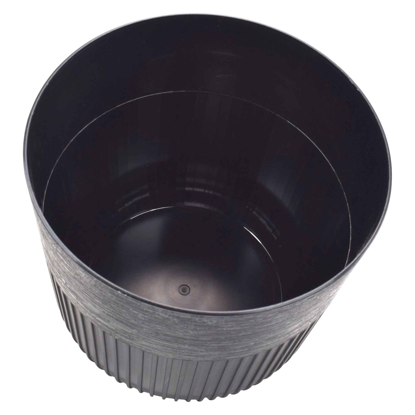 Luca Pot without Hole 140mm Deep Black