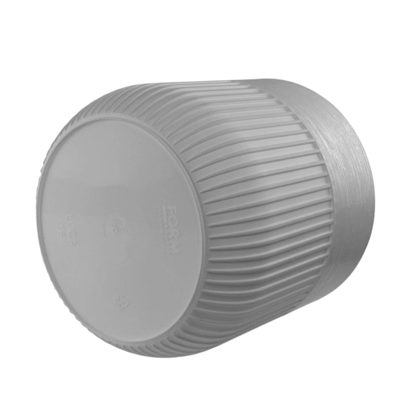Luca Pot Without Hole 140mm White