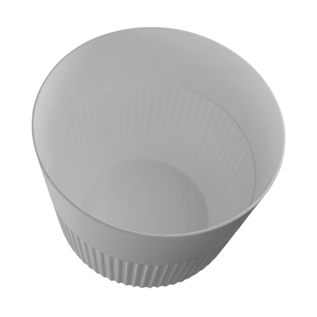 Luca Pot Without Hole 140mm White
