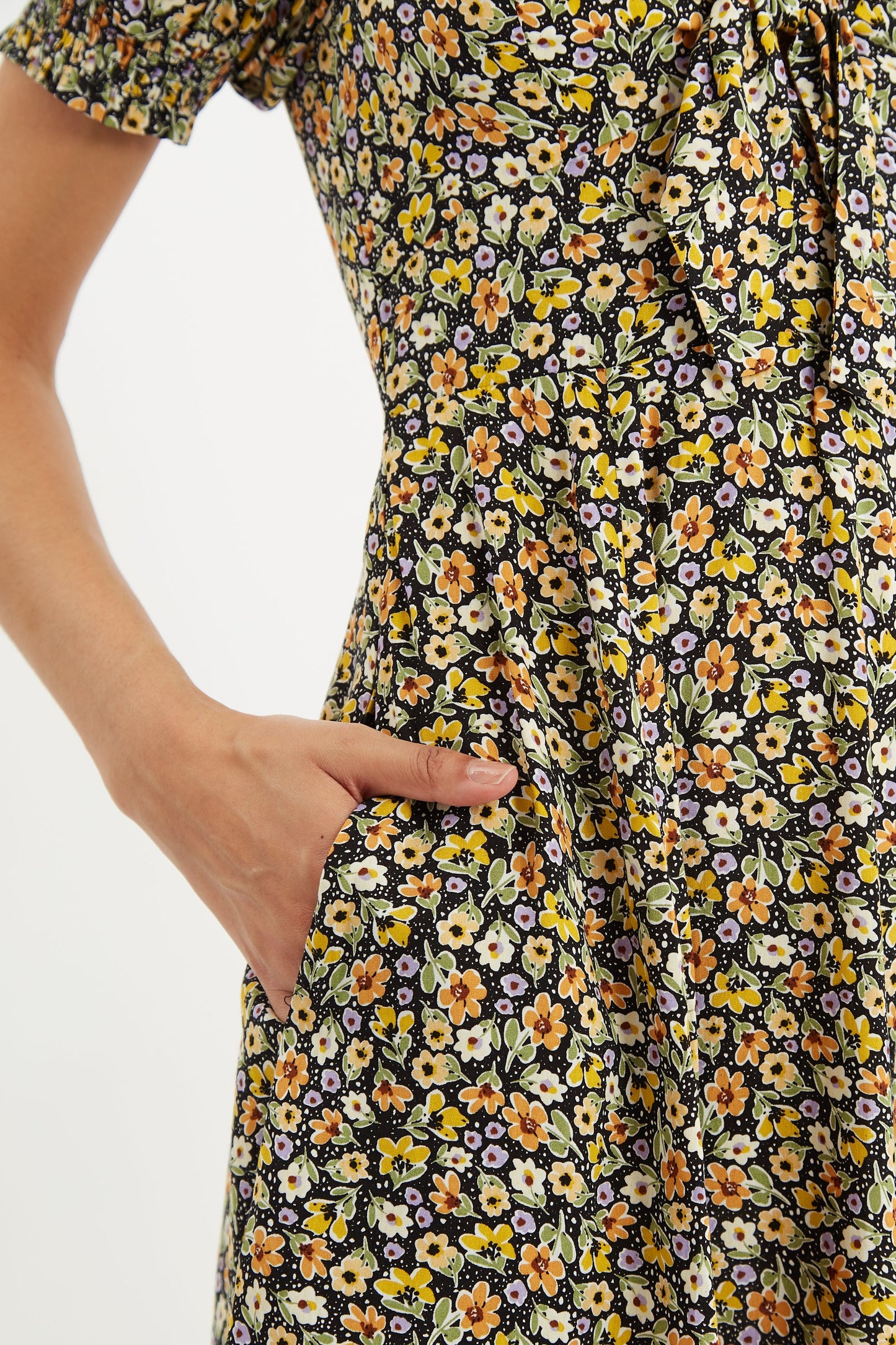 Luiza Santa Fe Floral Mini Dress