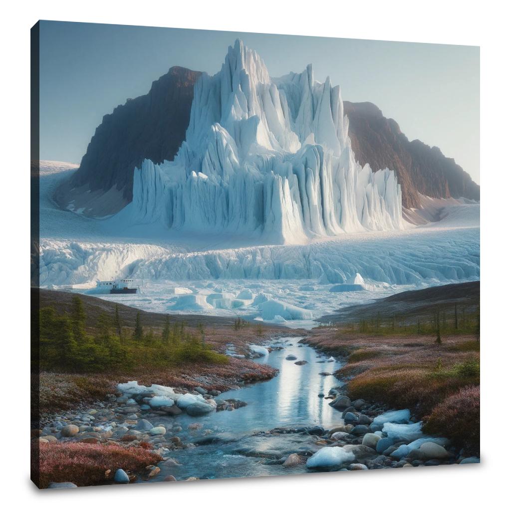 Glacial Majesty Canvas
