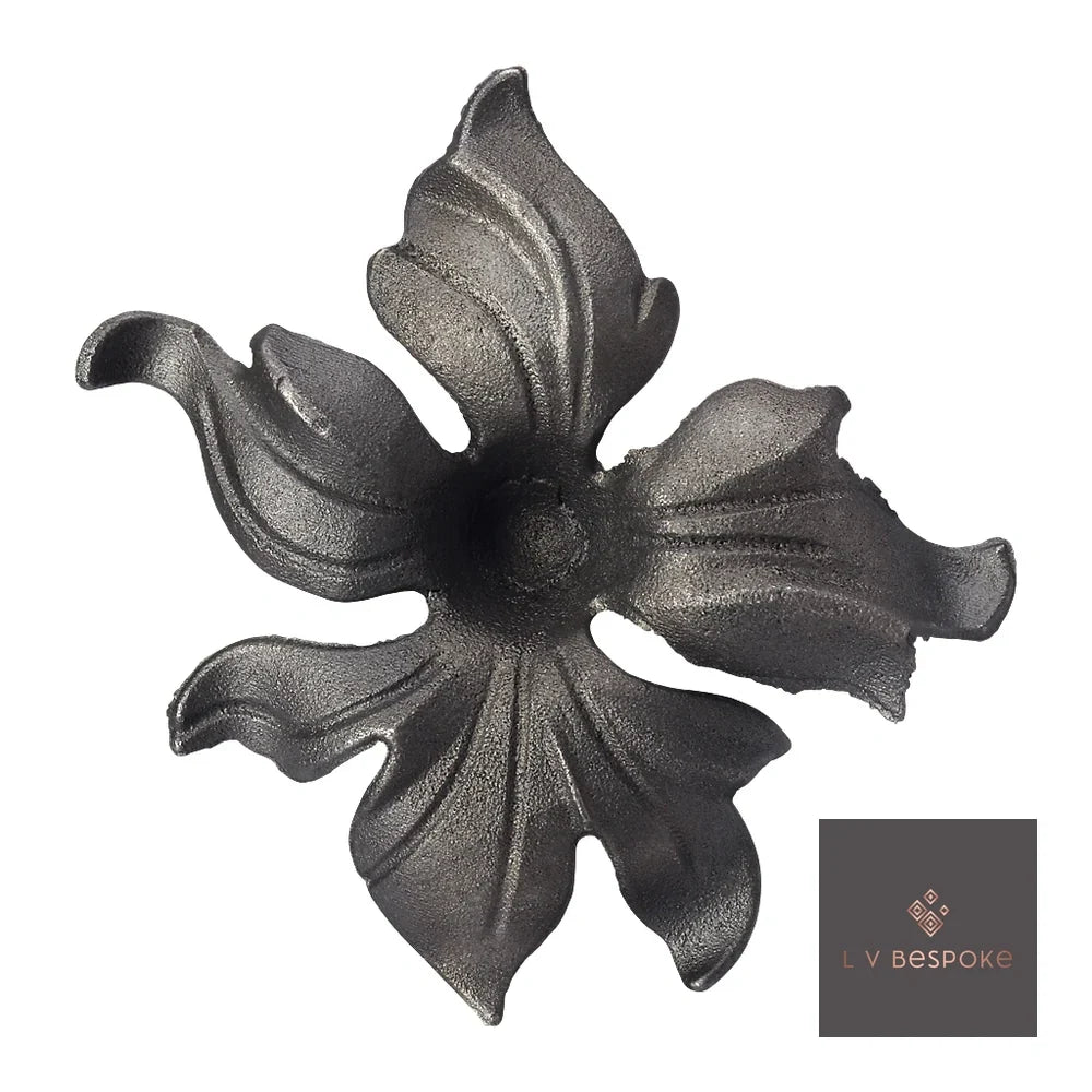 Tall Floral Garden Stake