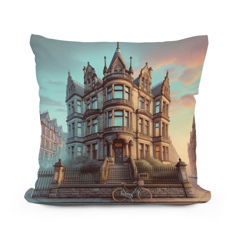 Glasgow Dawn Cotton Cushion