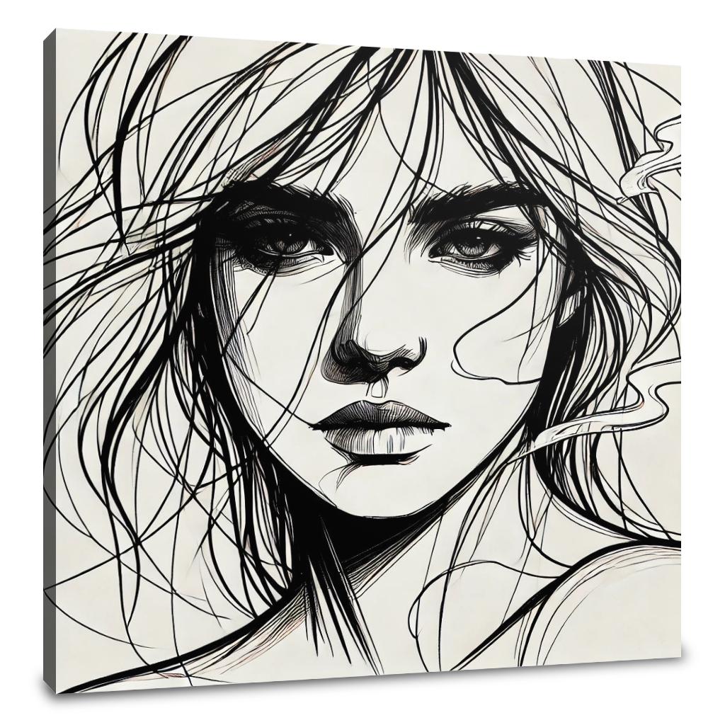 Wind-Swept Elegance Canvas