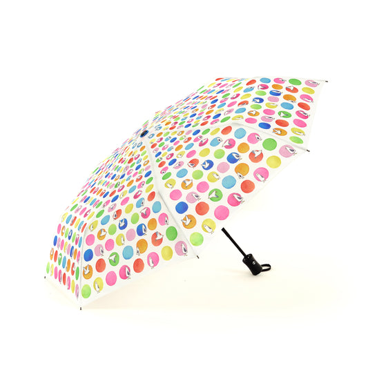 Laura Wall Dots Design Folding Umbrella