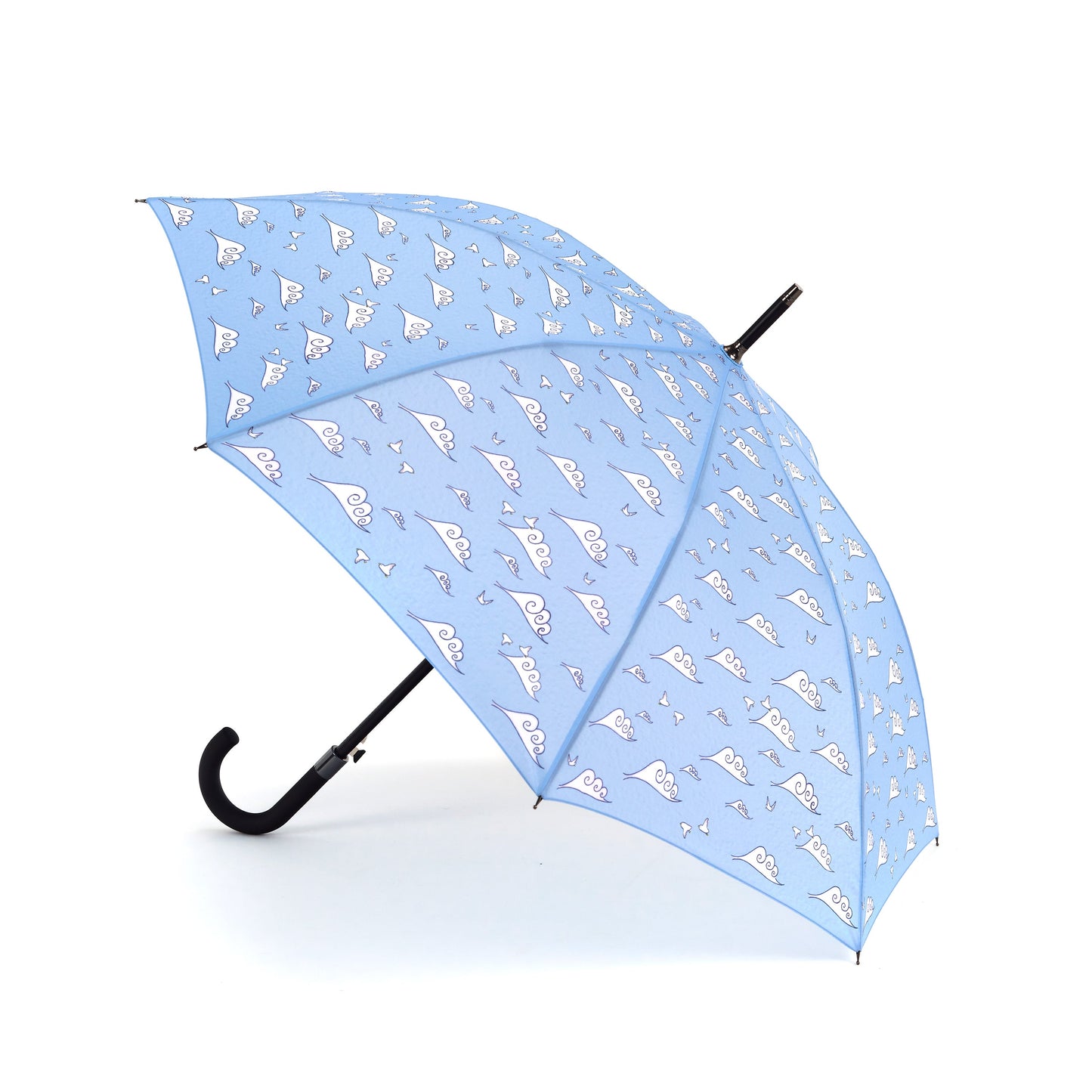 Laura Wall Clouds Design Stick Umbrella