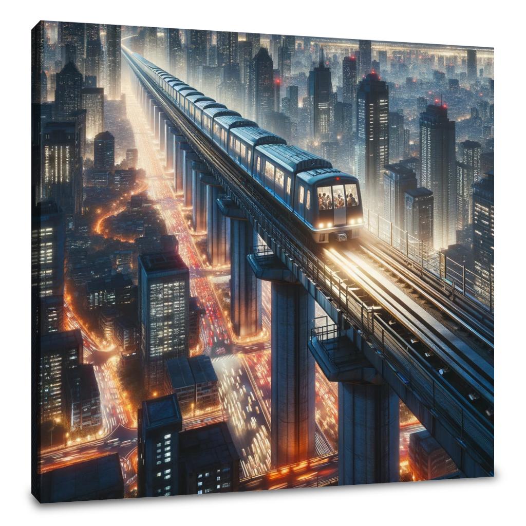 Metropolitan Nightline Canvas