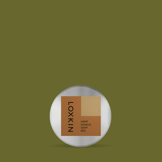 Natural Leather & Wood Saddle Soap. Clean & Protect Finish 60g