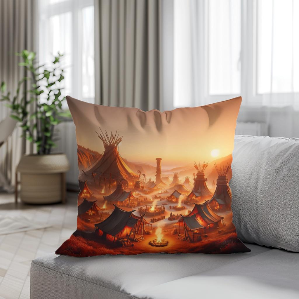 Tauren Twilight Cotton Cushion