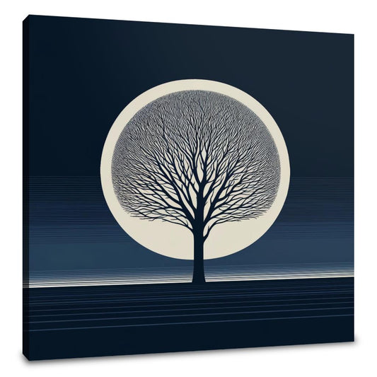 Elegance in the Shadows Canvas