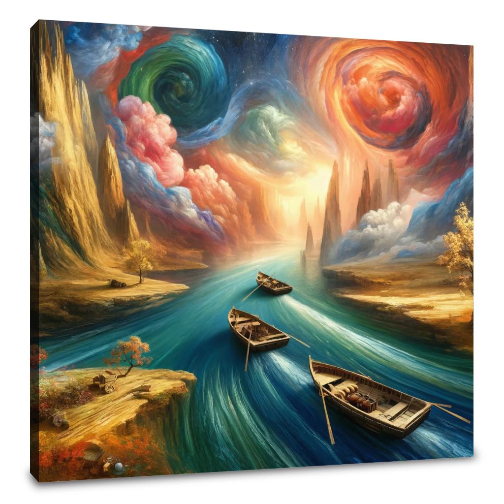 Mystical Voyages Canvas