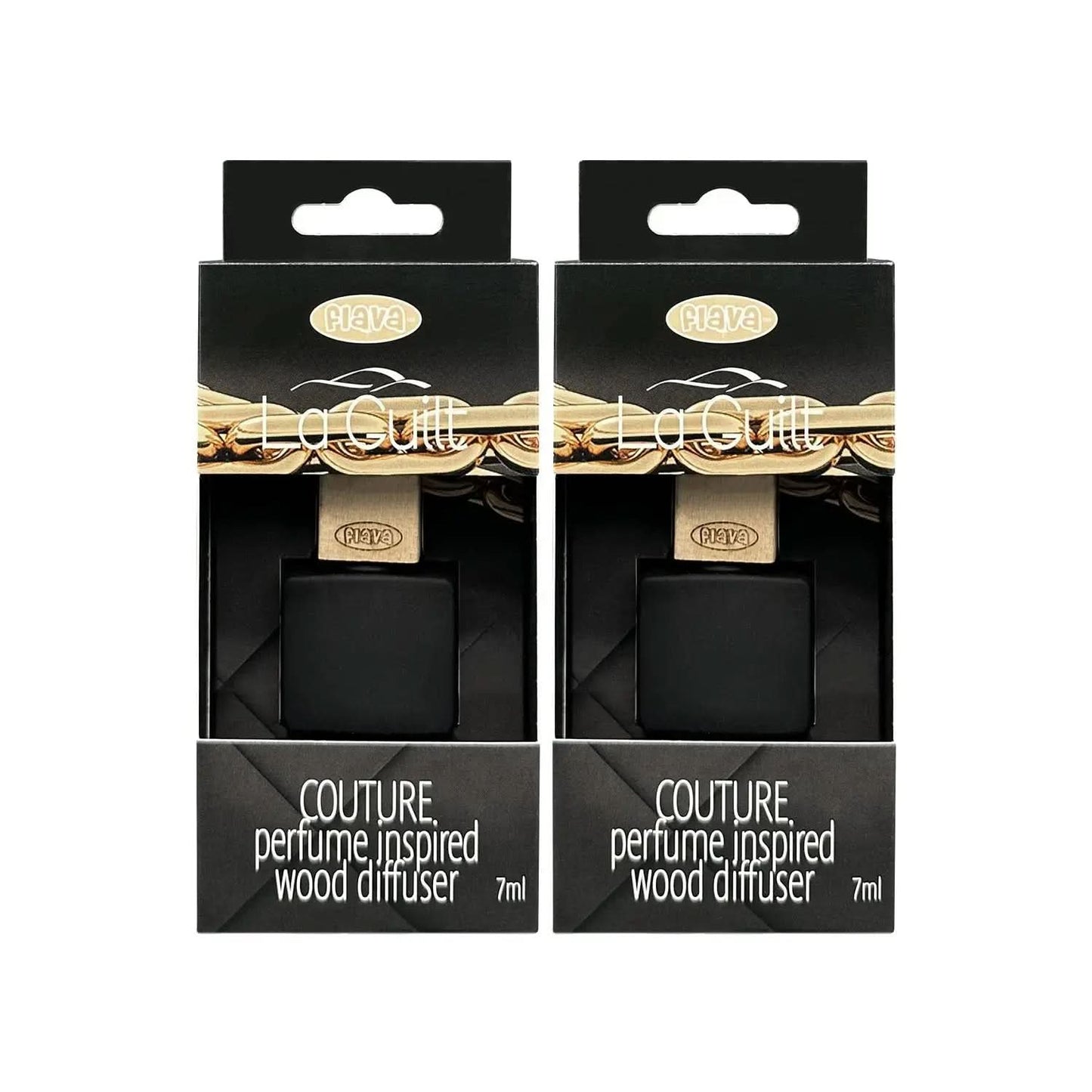 Flava Couture Wood Car Air Freshener - La Guilt