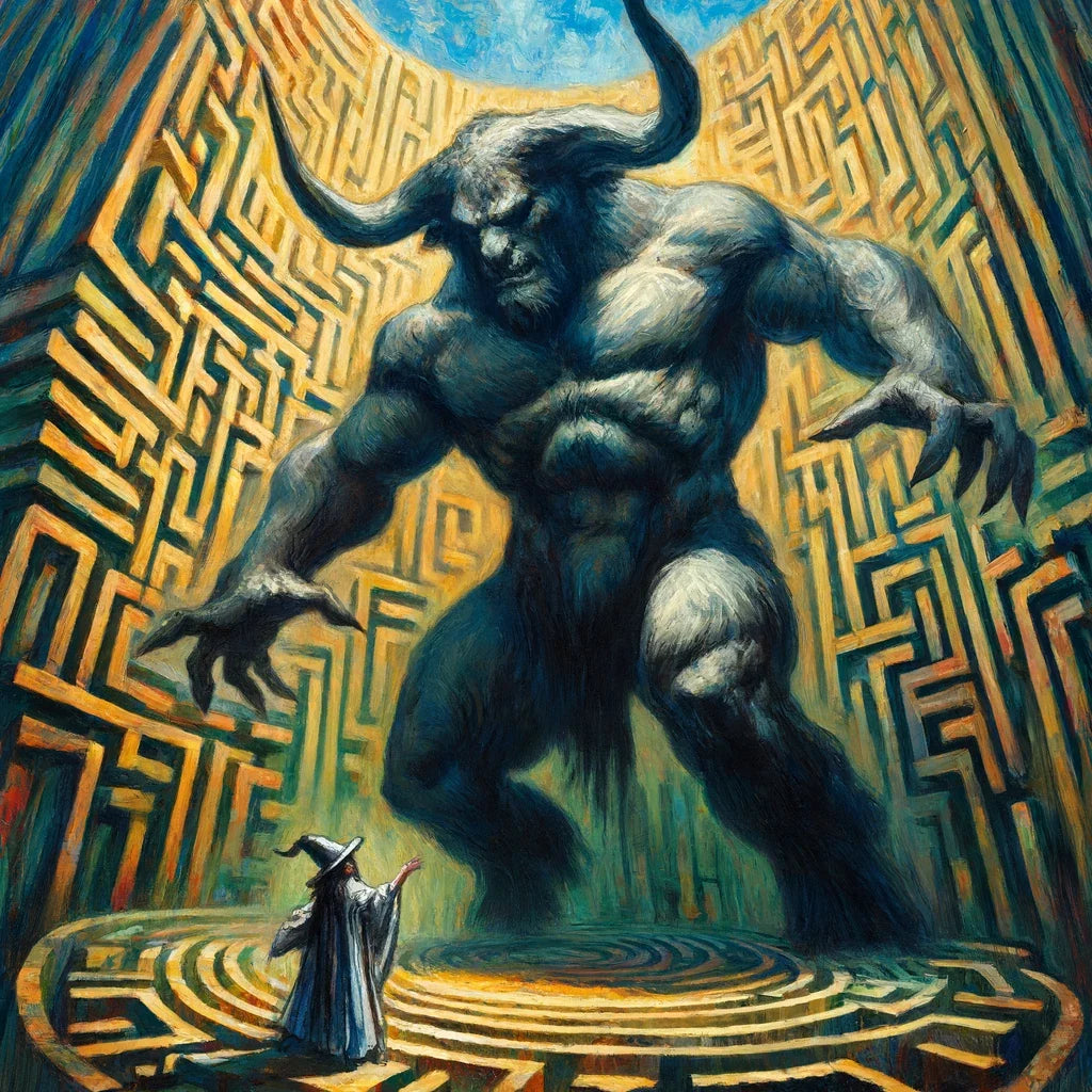 Labyrinth Clash Canvas