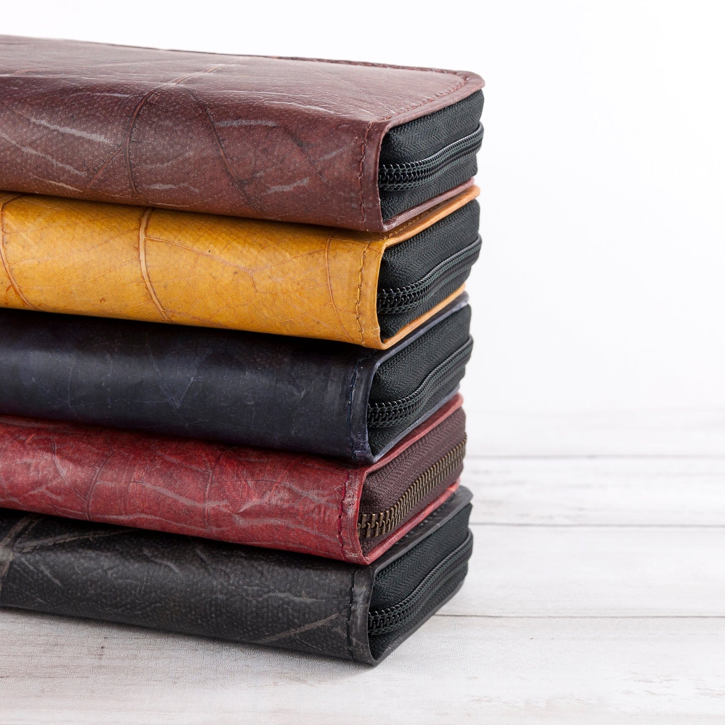 Vegan Leather Zip Over Purse